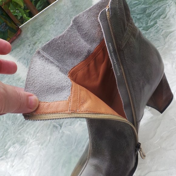 L'ARTISTE MODESTE BOOTS Grey/Brown Ombre size 41  Brand New - Never been worn - Picture 8 of 8